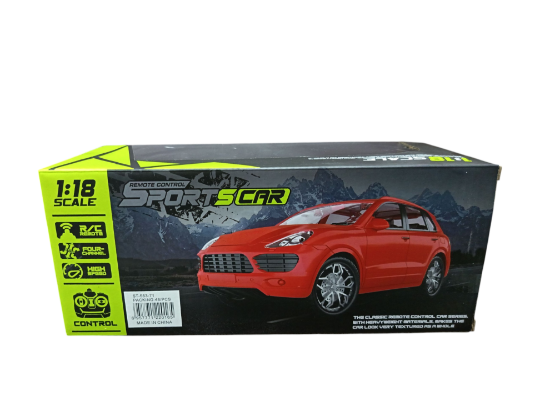 صورة  هو سيارة بورش كايين تيربو لعبة تعمل بالتحكم عن بعد